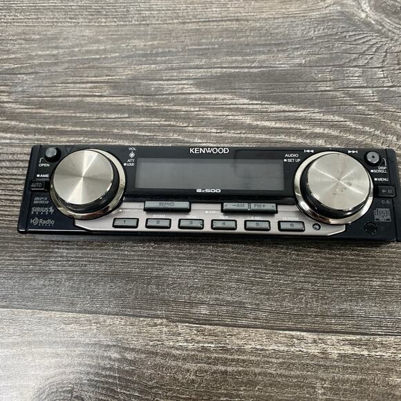 KENWOOD EZ500 CAR STEREO ONLY KENWOOD EZ500 FACEPLATE ONLY - Picture 1 of 3